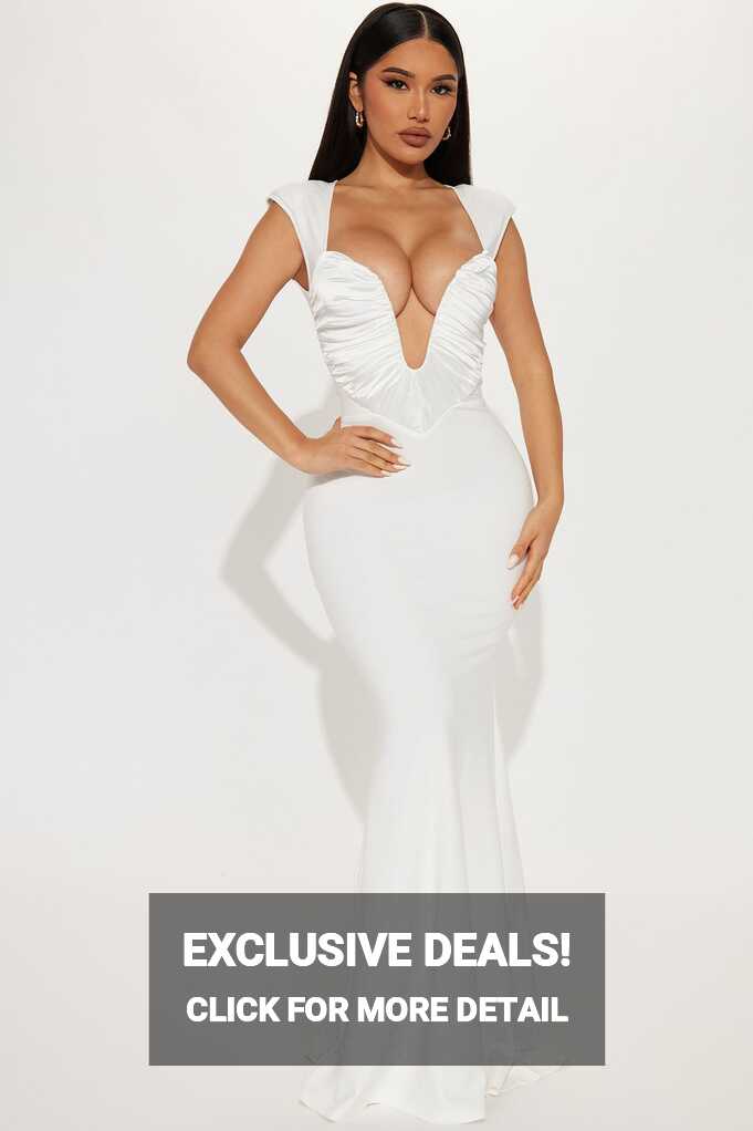 Heartfelt Maxi Dress - White | Fashion Nova, Dresses | Fashion Nova