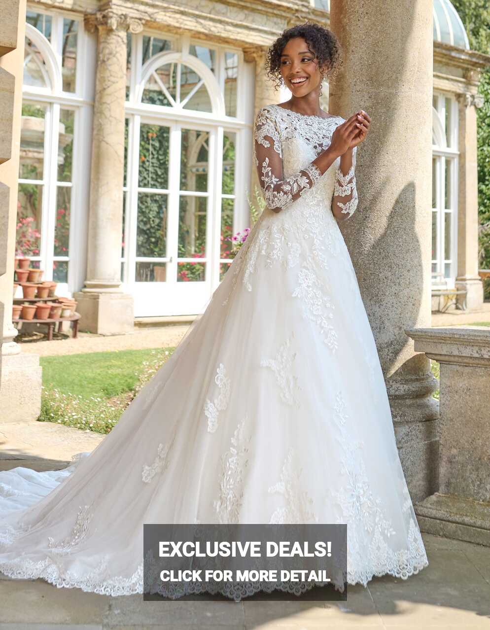 High Neck Wedding Dresses - WED2B