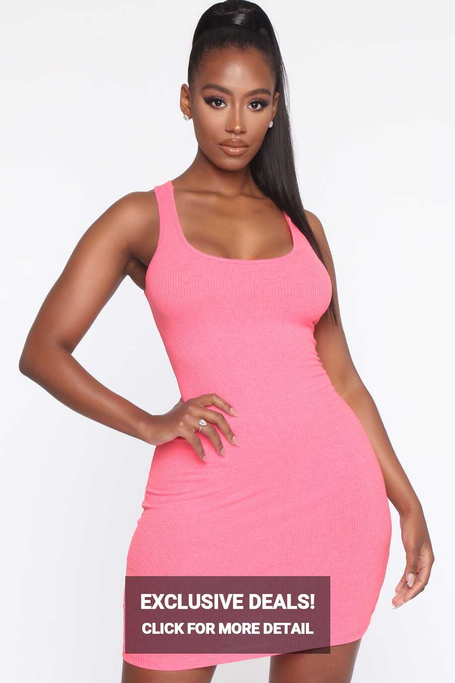 Holland Bodycon Dress - Neon Pink | Fashion Nova, Dresses ...