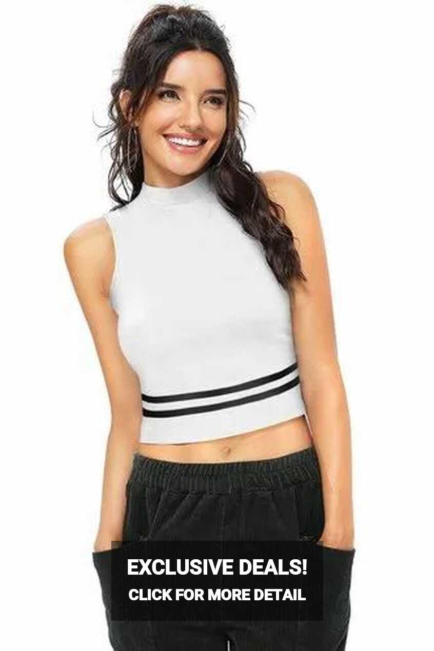 Hosiery Party Wear Girls Sleeveless Crop Tops at Rs 139/piece in ...