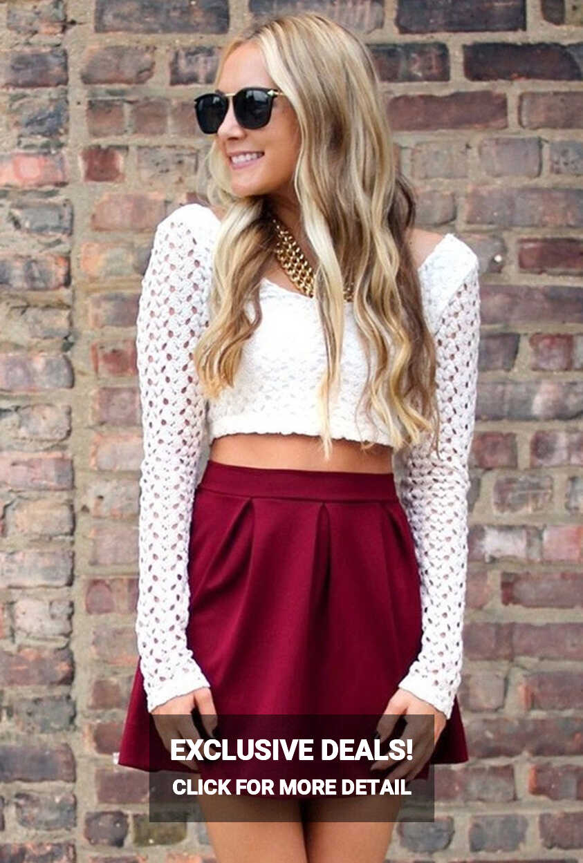 How To Pair Crop Top With Skirt - 7 Crop Tops And Skirts ...