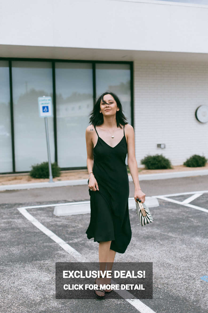 How To Wear A Black Slip Dress: Day to Night | Daily Craving