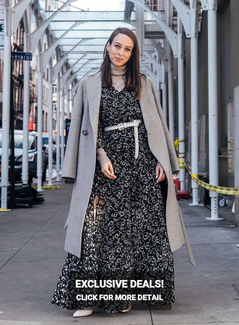 How to Layer a Maxi Dress for Winter - Sydne Style