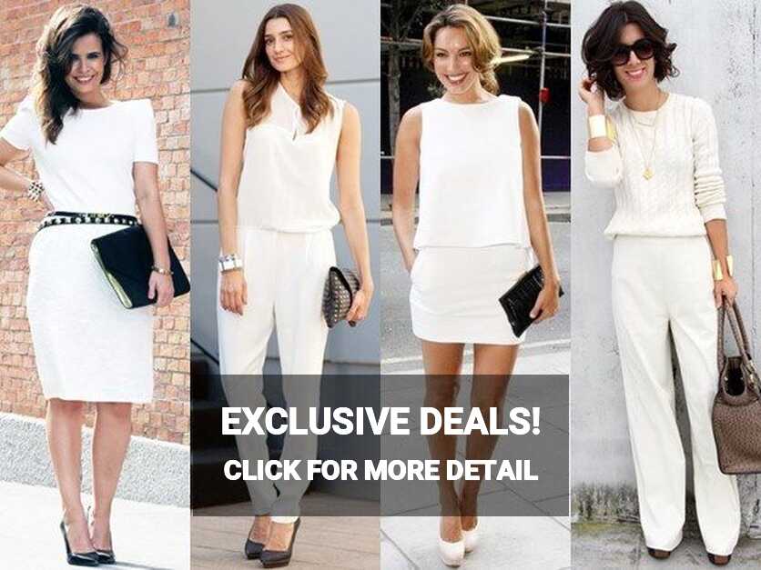 How to Wear Cool and Crisp All White Outfit - Gorgeous &amp; Beautiful