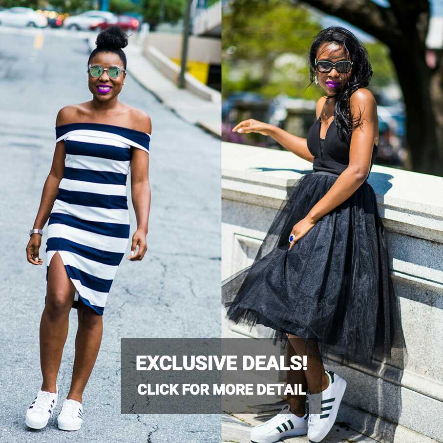 How to style your sneakers: Shirt Dress Edition - Titi&#39;s Passion