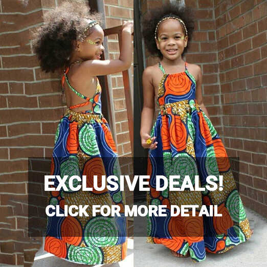 Huadoaka Girl&#39;s clothes 2020 COD Kids Girls African Dashiki 3D ...