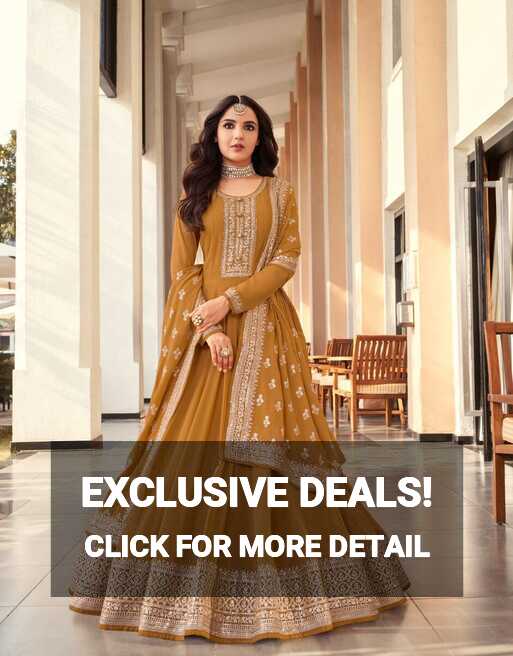 INDIAN ANARKALI WEDDING NEW SUIT PARTY GOWN DRESS WEAR DRESS ...