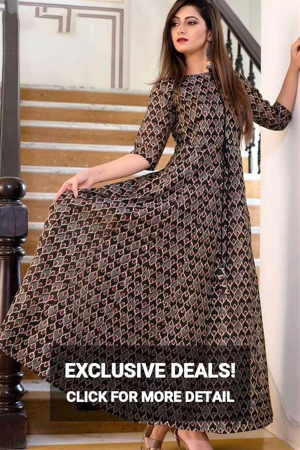 Images Of Gown Style Long Latest Kurti Designs 2020 | Be Cool