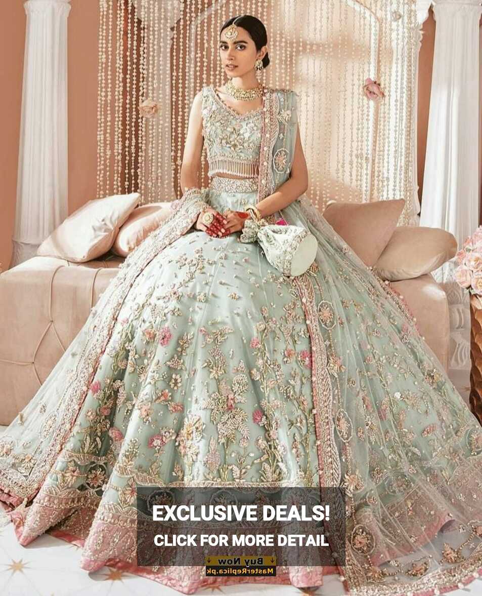 Indian Bridal Maxi Dress Master Replica 2020 - Master Replica Pakistan