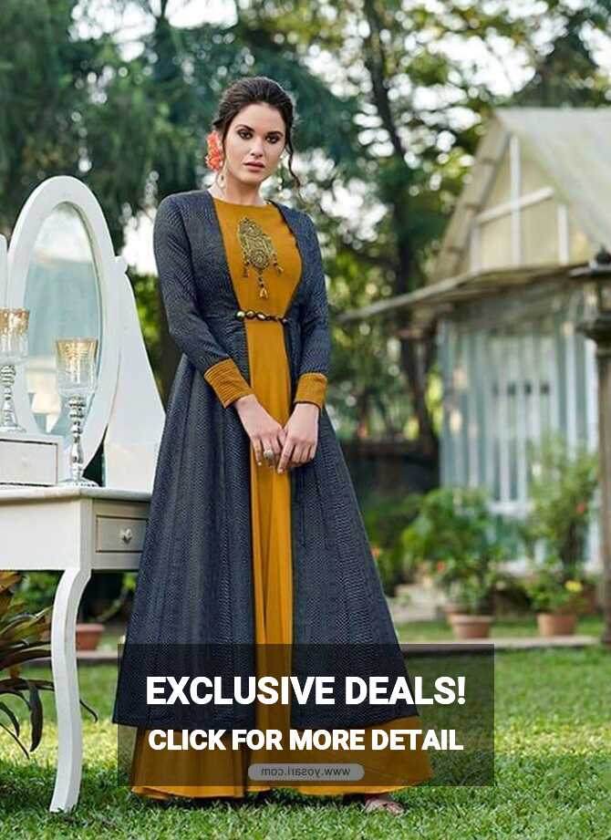 Indian Ethnic Wear Online Store | Party wear long gowns, Printed ...