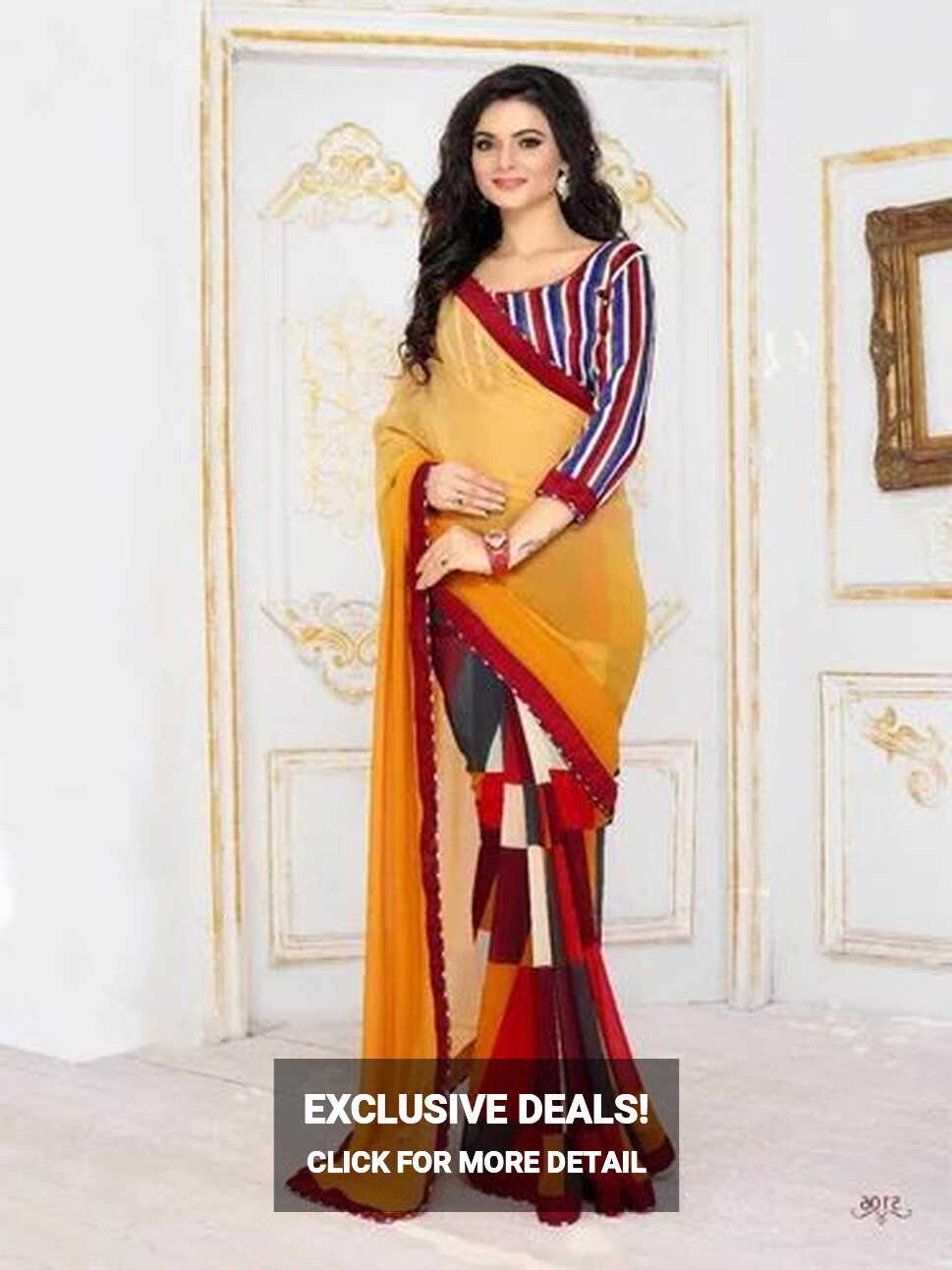 Indian Saree at Rs 560 | Sarees in Surat | ID: 12626259273