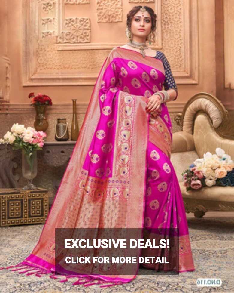 Indian Sari Bollywood Ethnic Traditional Clothing Georgette Sari ...