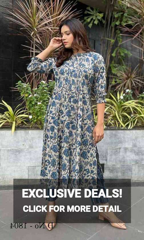 Indira 1804 Stylish Kurti Pent Set New Pattern Online Catalog ...