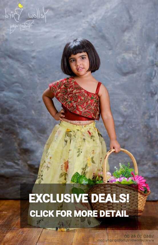 Indo-Western Kids&#39; Wear With A Lovely Floral Theme!