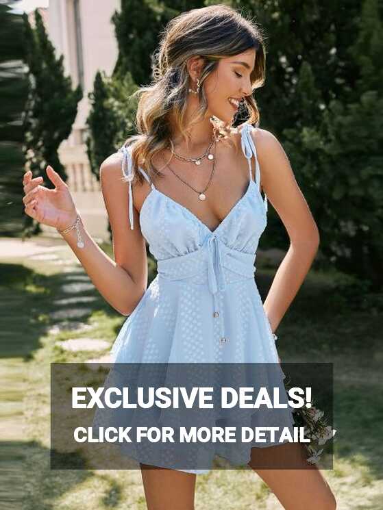 Jolene Casual Spaghetti Strap V-neck Summer Dress – Dream Closet ...