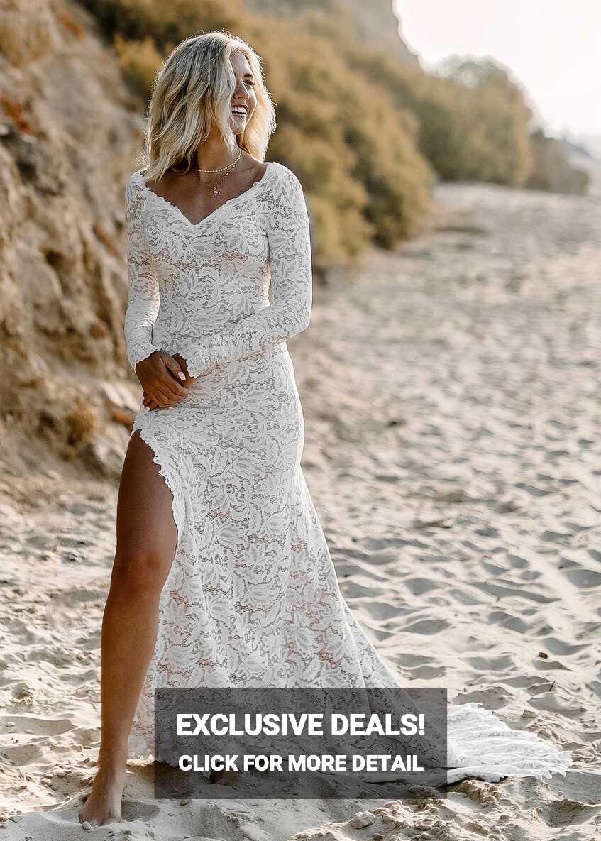 Julie | Long Sleeve Lace Wedding Dress | Wear Your Love