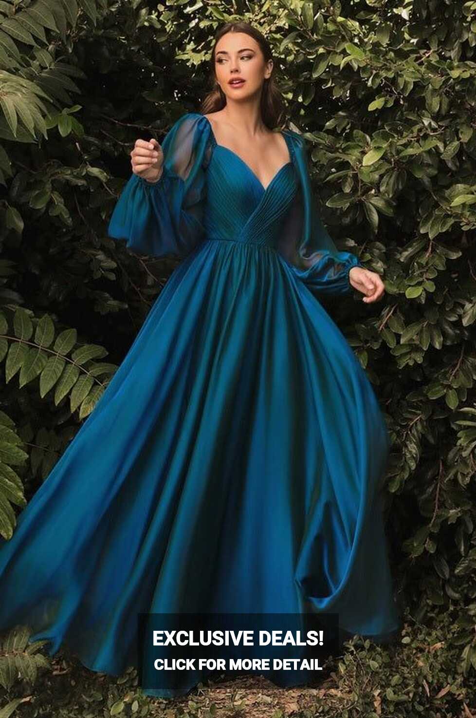 KERRISA | Chiffon Off Shoulder Balloon Sleeve Bridesmaid Dress ...