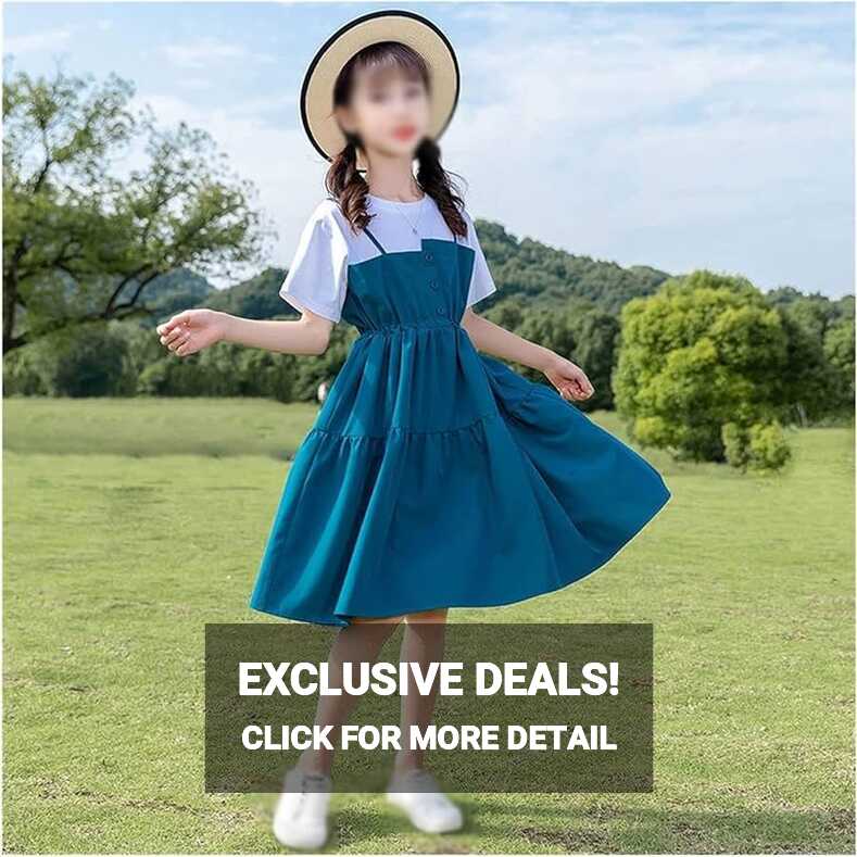 KJHD Summer Costume Clothes Girls Casual Dress Dresses Party ...