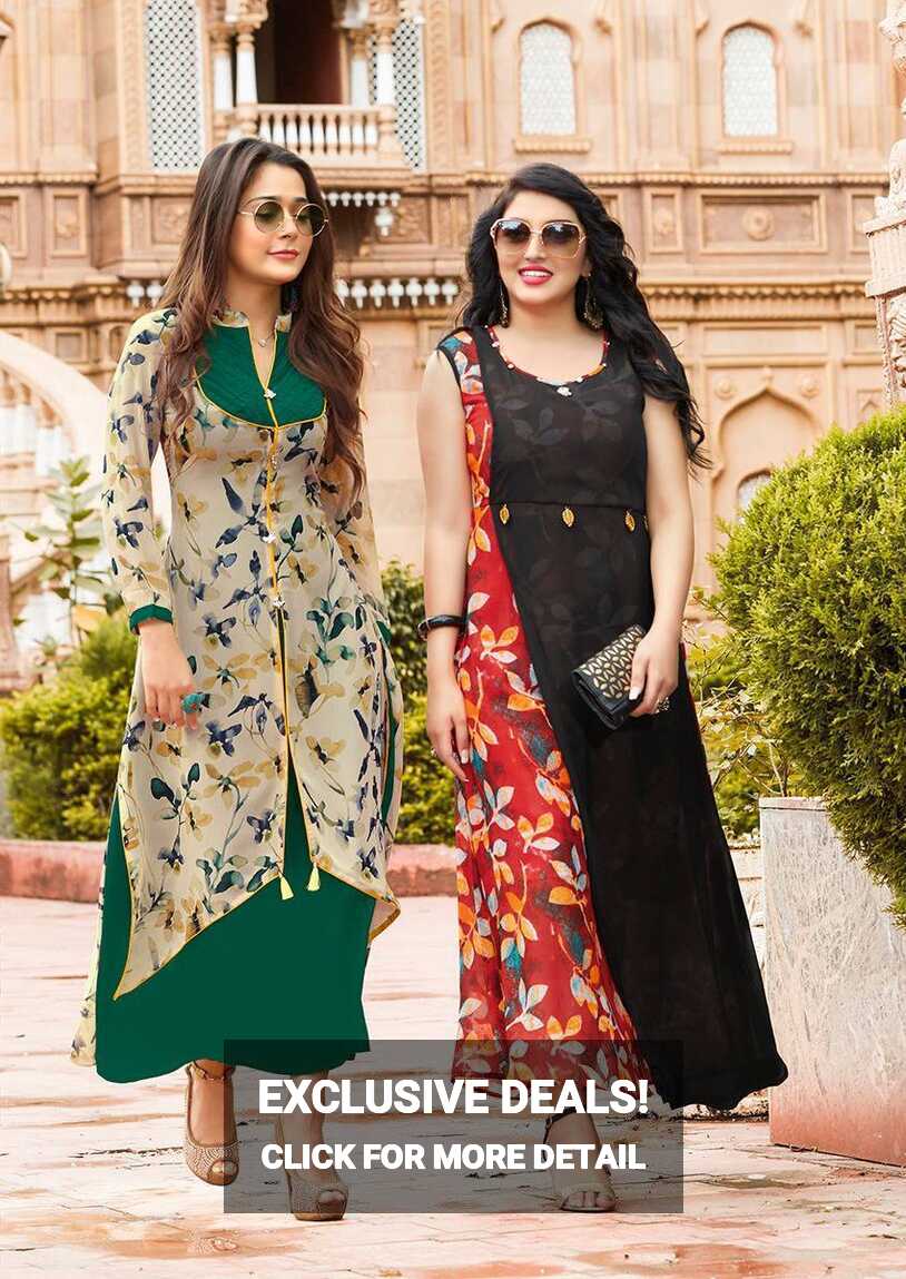 KT0101(XL)01 - Stylish Kurti Kajal Style Fashion Blossom Vol 3 ...