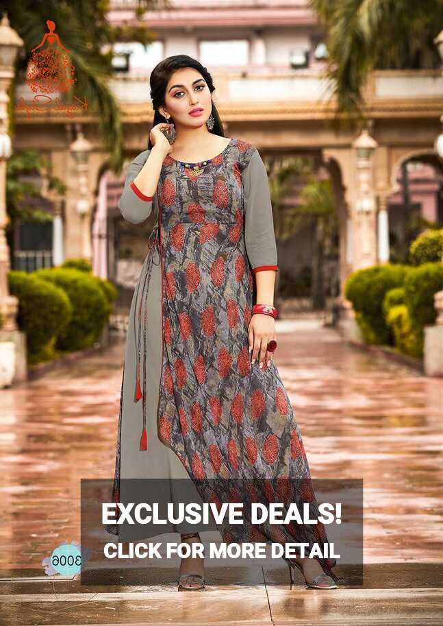 KT0101(XL)10 - Stylish Kurti Kajal Style Fashion Blossom Vol 3 ...