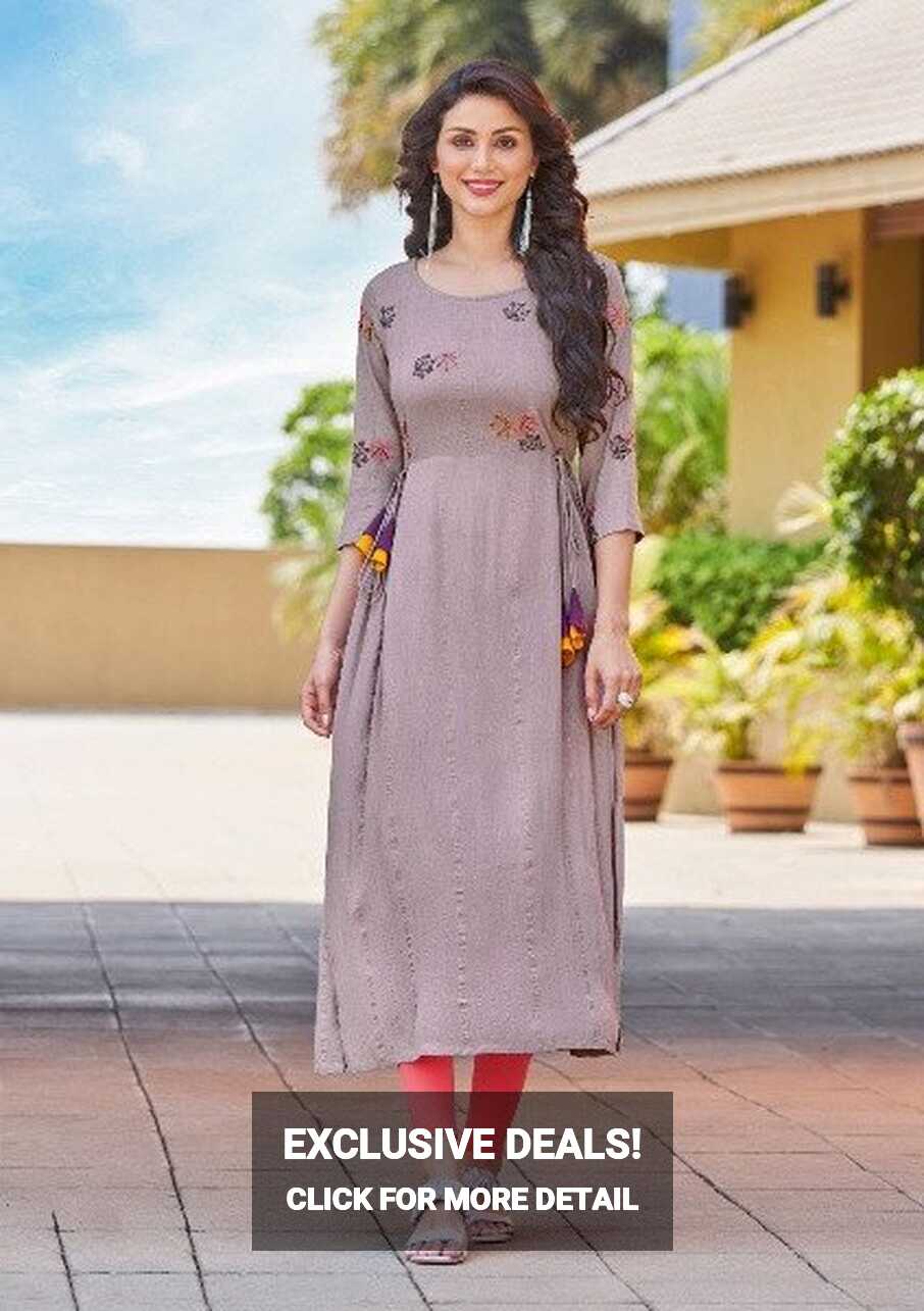 Kadlee Innayat Fancy Wear Naira Cut Kurti Collection