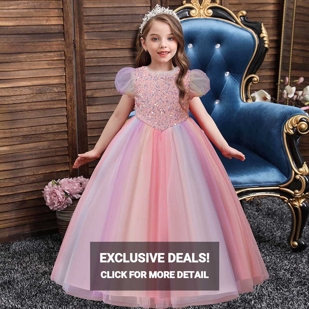 Kayannuo Princess Dresses for Girls Clearance Back to School Girls ...