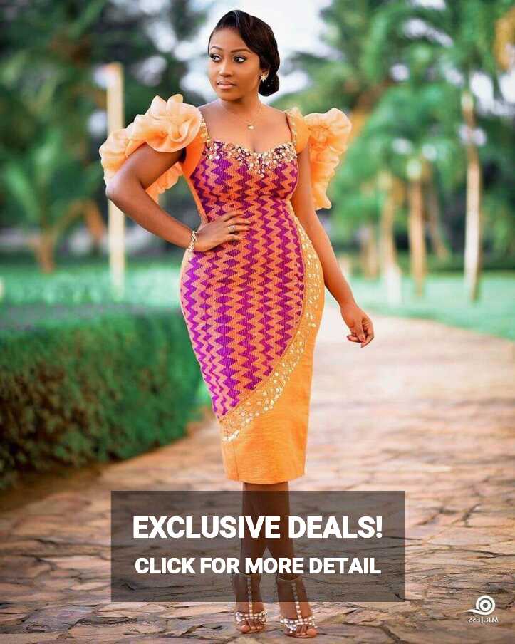 Kente Church Dress For Women – D&amp;D Clothing