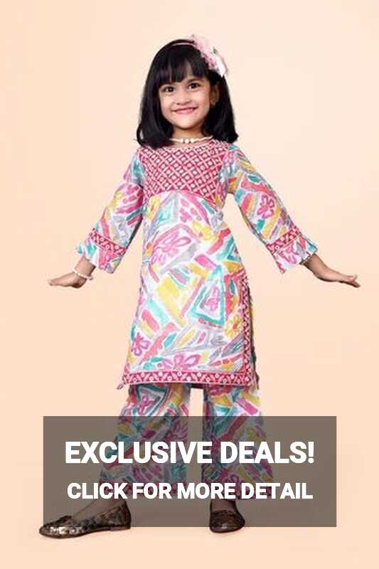 Kids Girls Palazzo Suit at Rs 425/piece in Surat | ID: 2853028686197