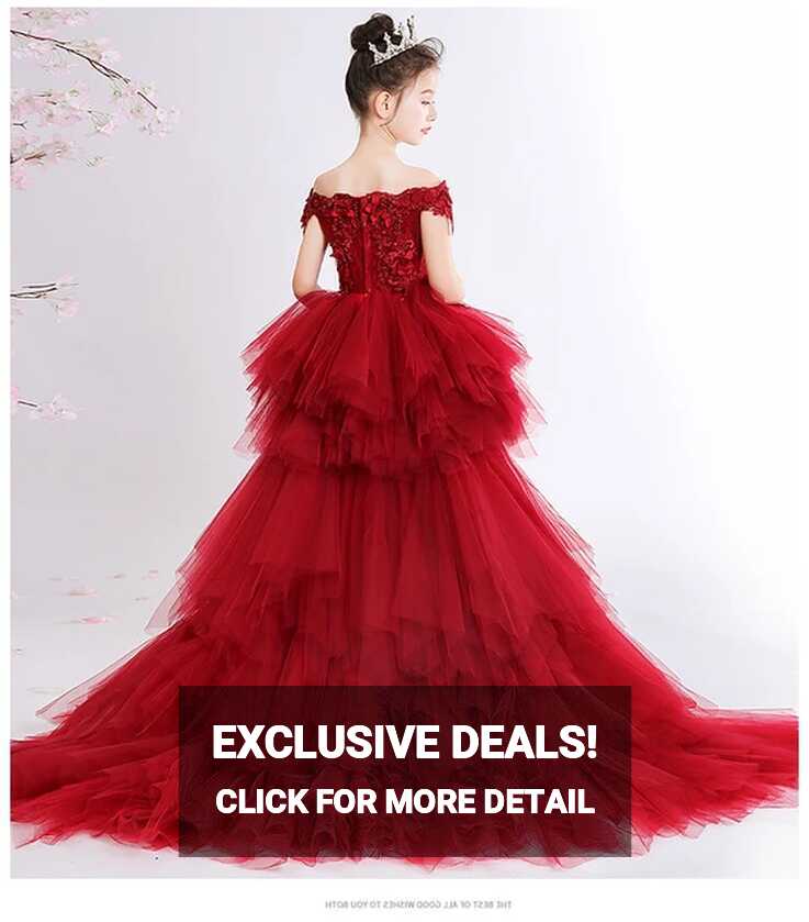 Kids Girls Princess Dress | Wedding Dress Kids Girls | Girls Kids ...