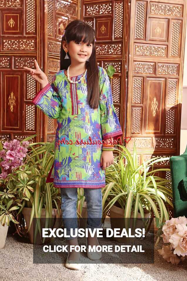 Kids Printed Kurti 2022 Shop Online | Buy Pakistani Fashion ...