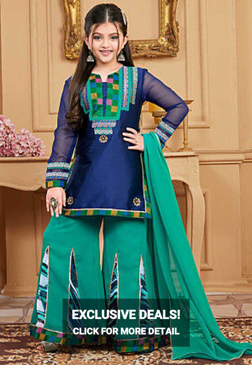 Kids Suits: Buy Salwar Kameez Sets for Kids Online | Utsav Fashion