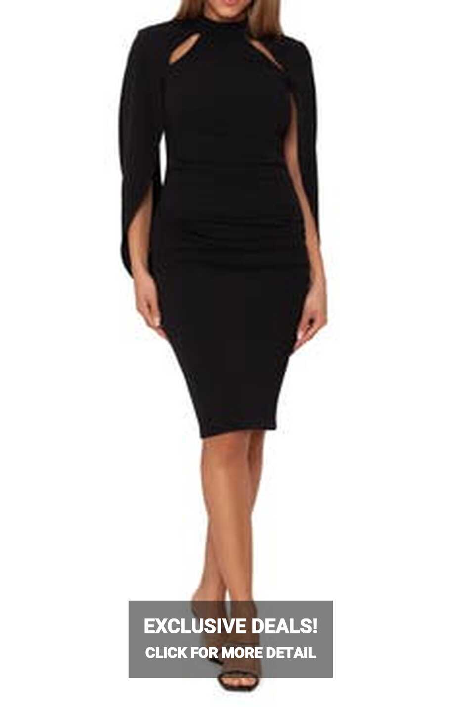 Knee-Length Little Black Dresses | Nordstrom