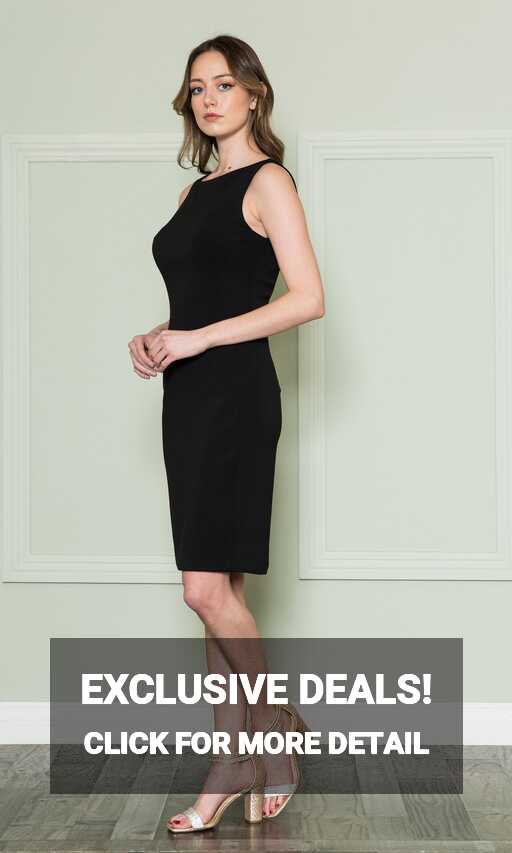 Knee-Length Simple Semi-Formal Career Dress - PromGirl