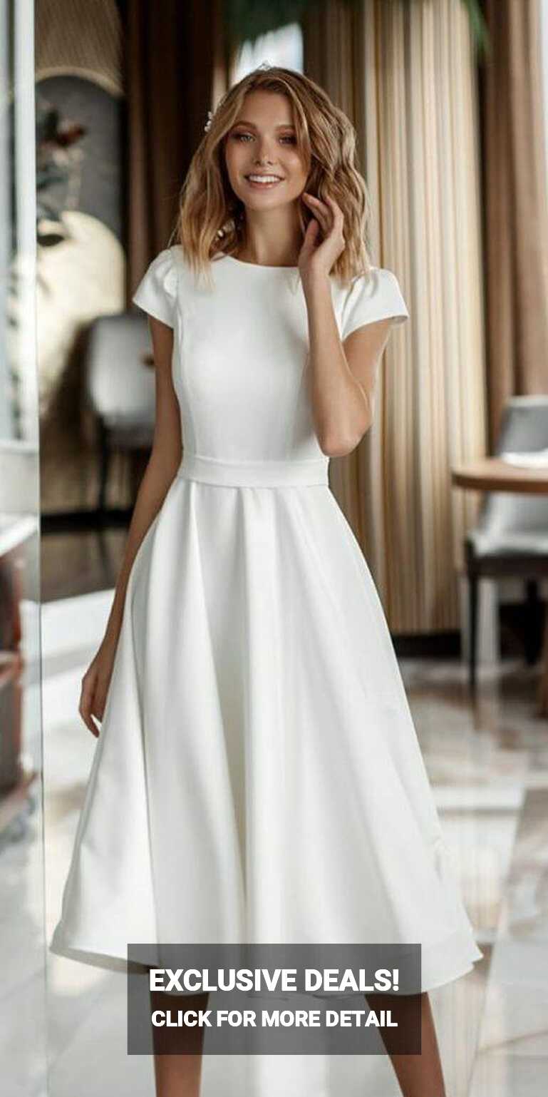 Knee Length Wedding Dresses: 24 Exclusive Styles