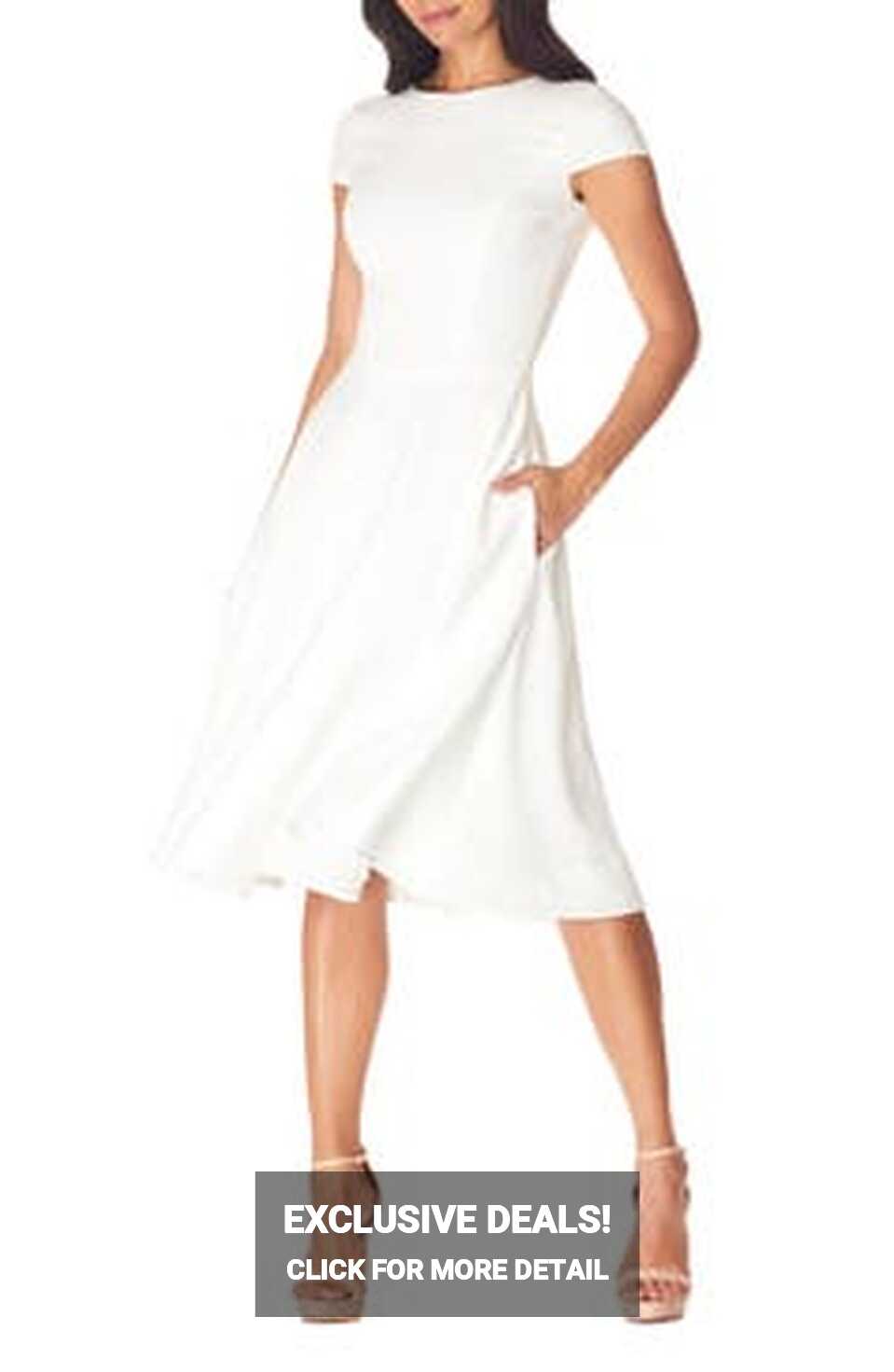 Knee-Length White Dresses | Nordstrom