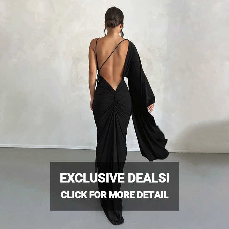 Kyle Backless Maxi Dress