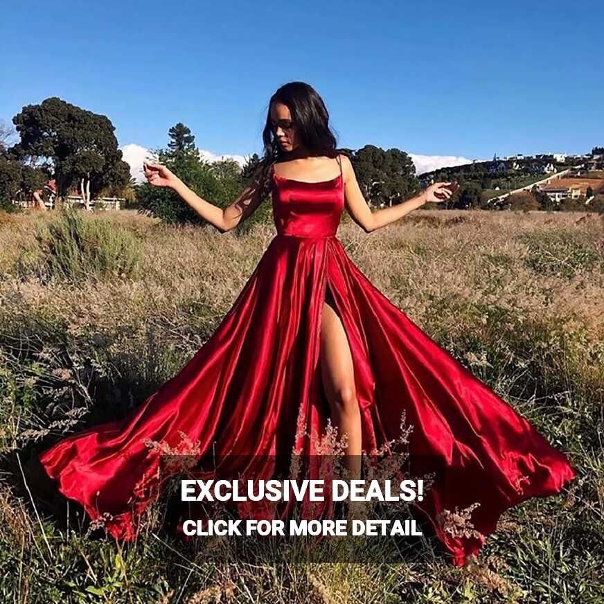 LBECLEY Formal Dresses for Prom Long Prom Dresses Ladies Long ...