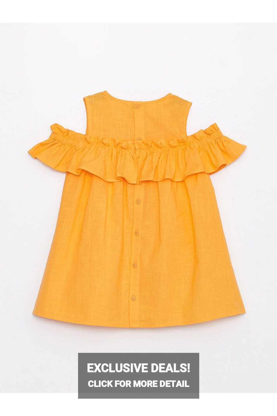 LC Waikiki LCW baby Crew Neck Baby Girl Dress - Trendyol