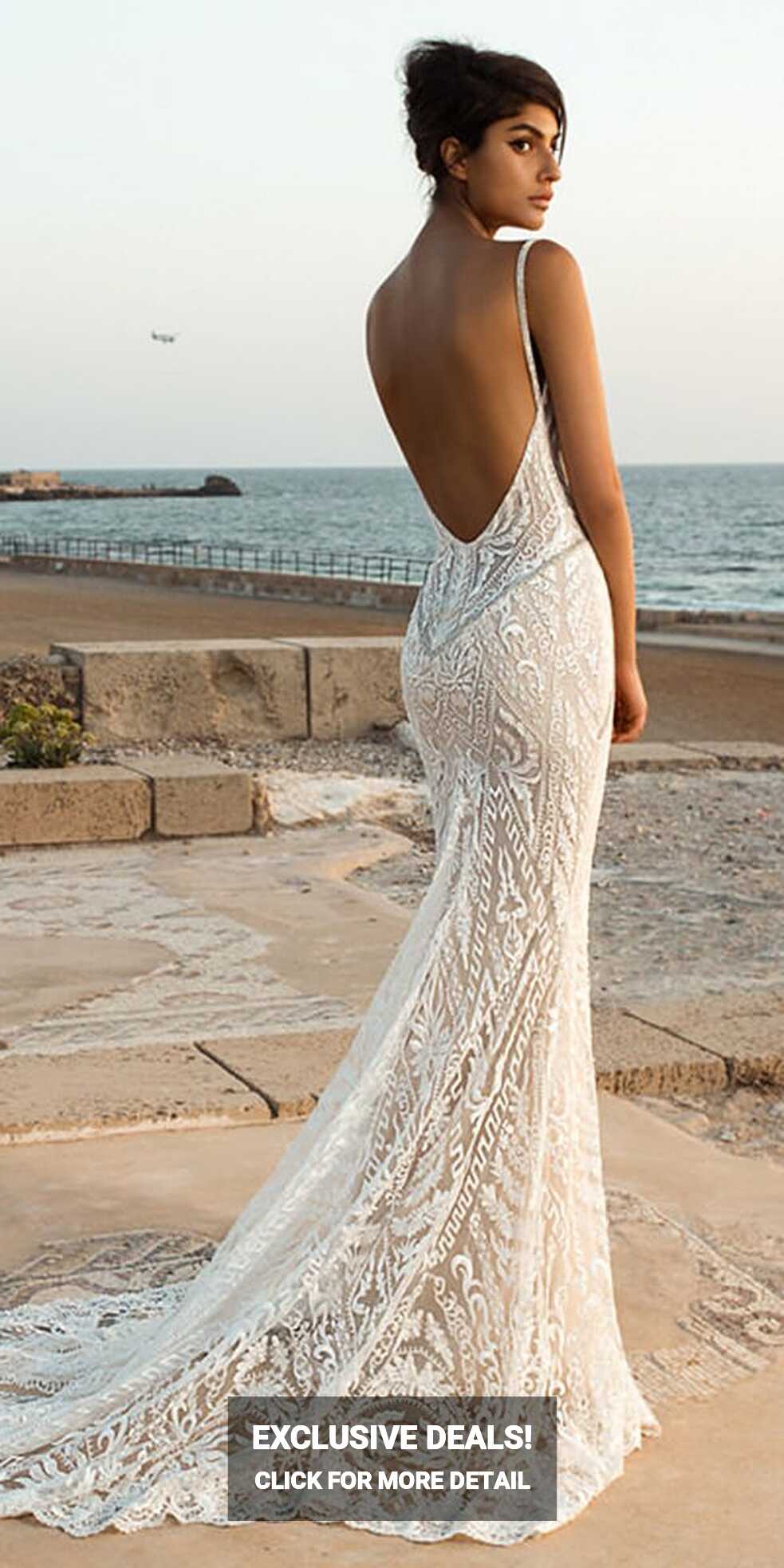 Lace Beach Wedding Dresses That Are Fantastic