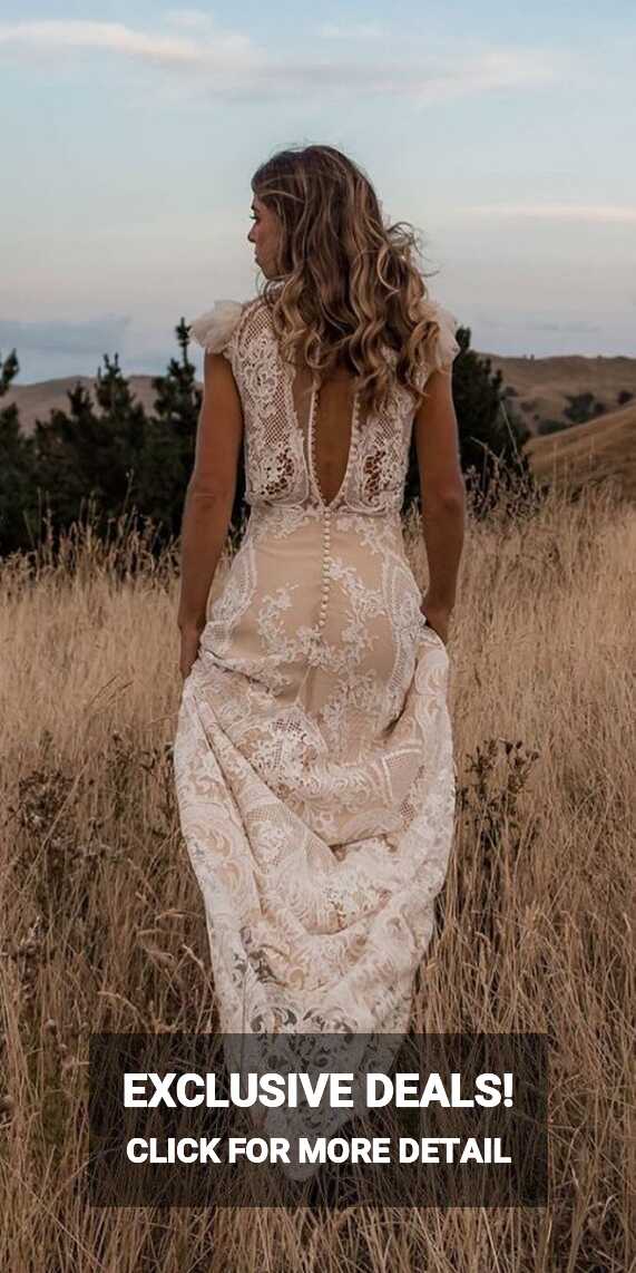 Lace Boho Wedding Dresses To Inspire You Wedding Dresses Guide