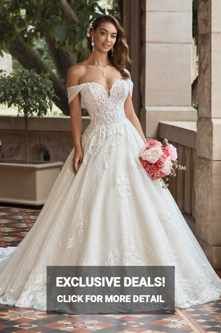 Lace Princess Bridal Ball Gown