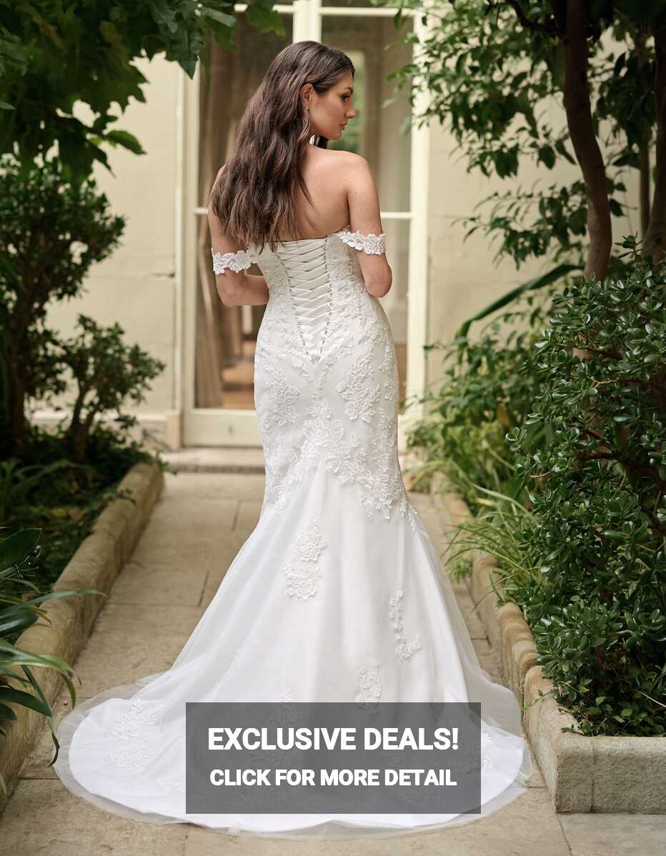 Lace-Up Back Wedding Dresses - WED2B