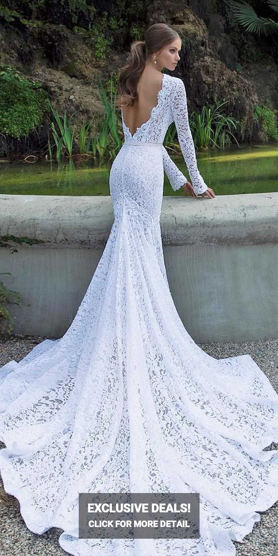 Lace Wedding Dresses: 36 Looks + Expert Tips