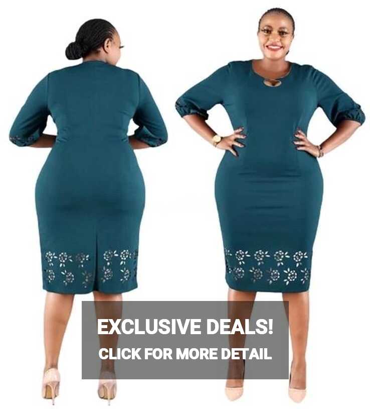 Ladies Fashion Body-Con Official Dress – Plus Size – Toi Online is ...