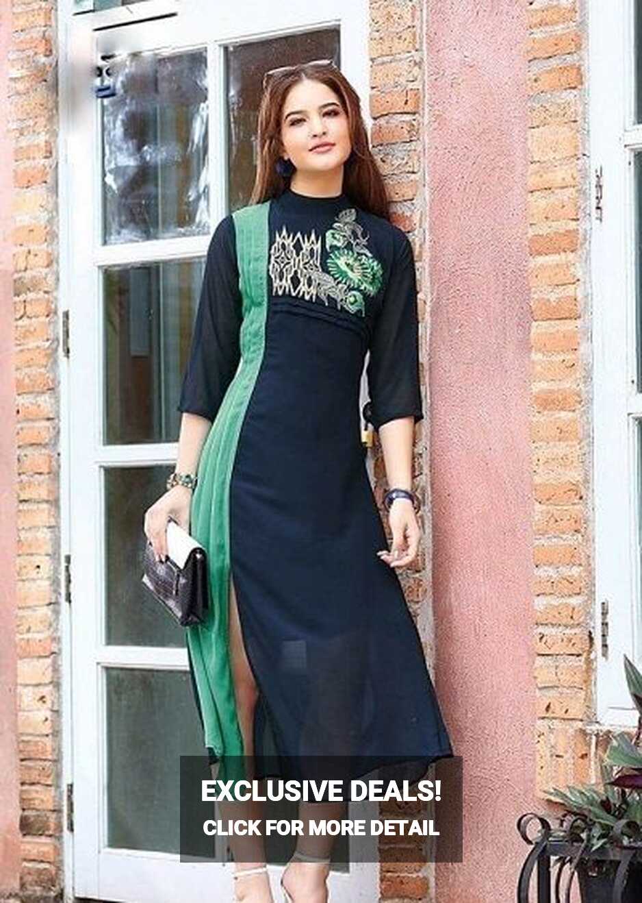 Latest 50 Partywear Kurti Designs for Women (2023) - Tips and Beauty