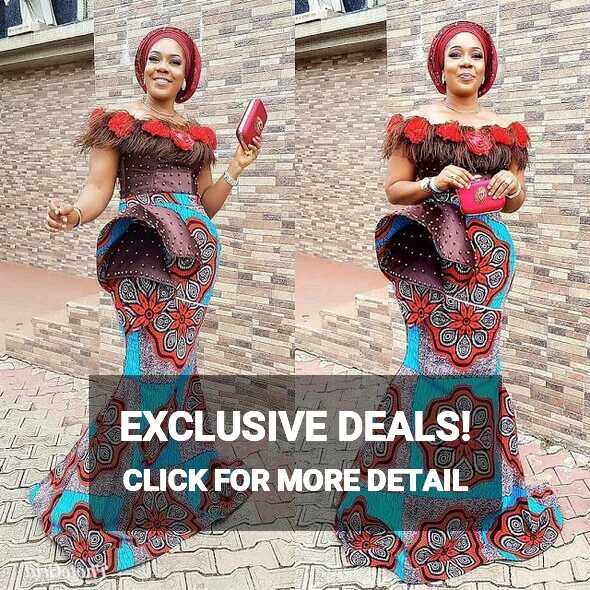 Latest Ankara Long Gown Styles 2019: for Wedding Occasion | Dezango