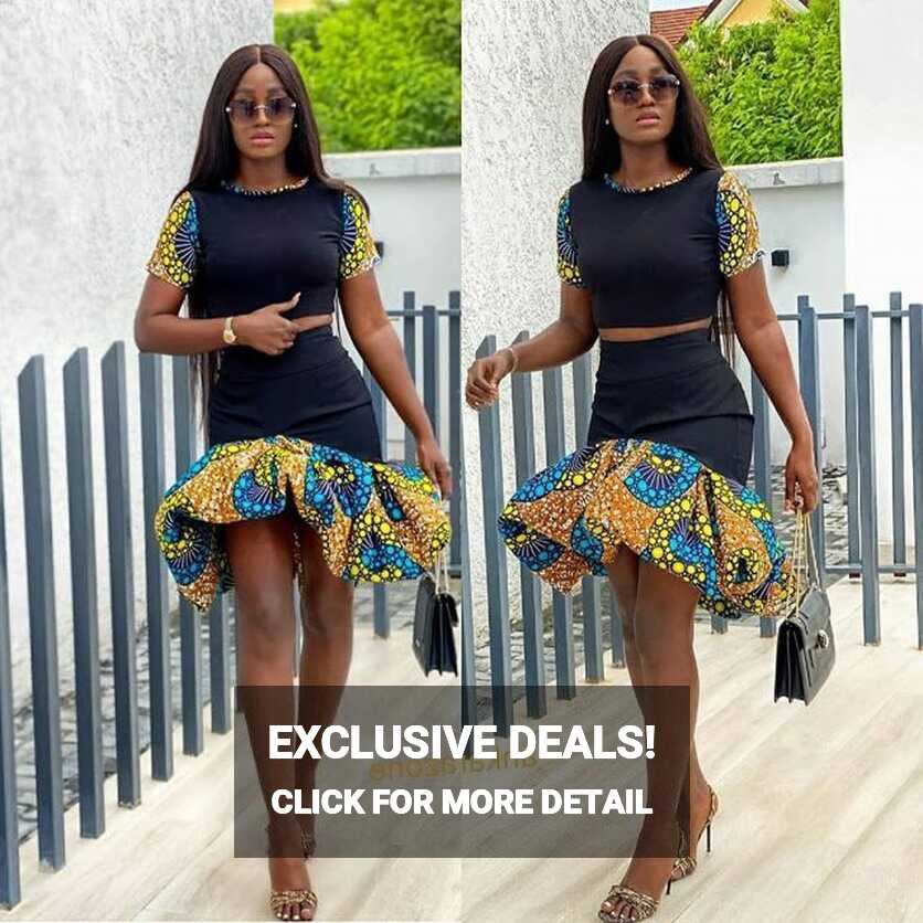 Latest Ankara Short Gown Styles for Wedding | Dezango