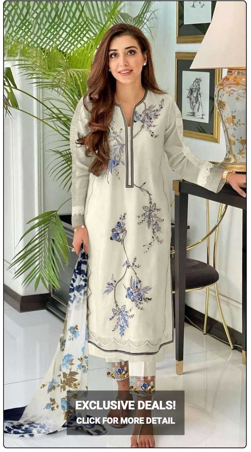 Latest Pakistani Kurti Design with Pant | New Designs 2020