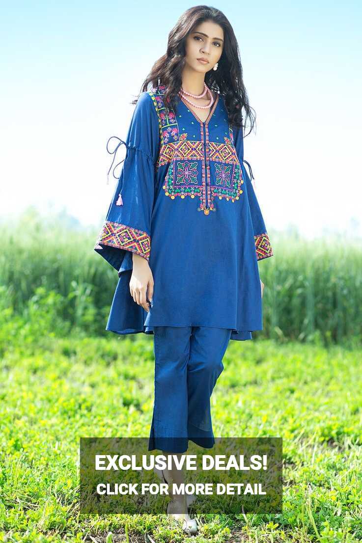 Latest Summer Kurti Designs &amp; Tops Origins Collection 2024