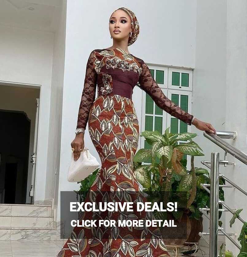 Latest and Best Gown Styles for Ankara Fabrics. - Ladeey